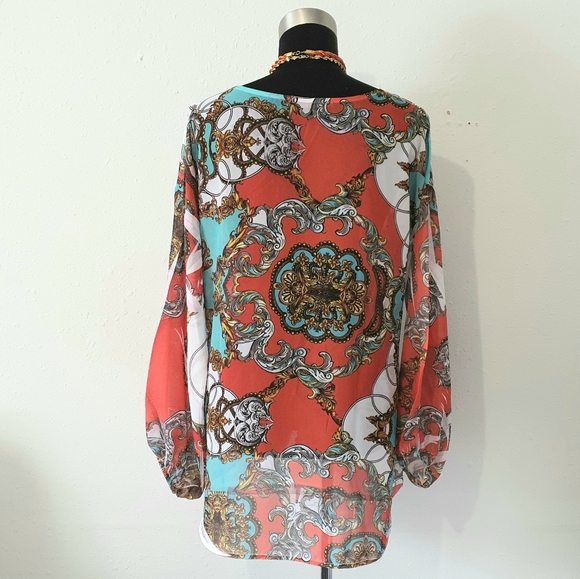 Retro Apparel Tunic Top Blouse - Picture 2 of 8